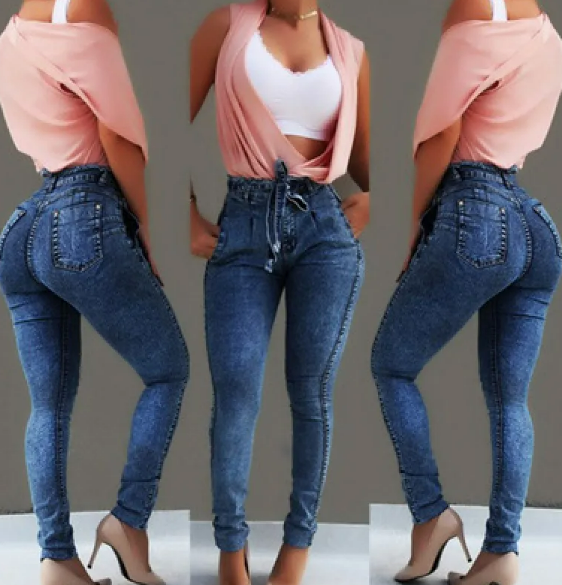 Fringed Jeans met Franjes | Boho Denim Dames