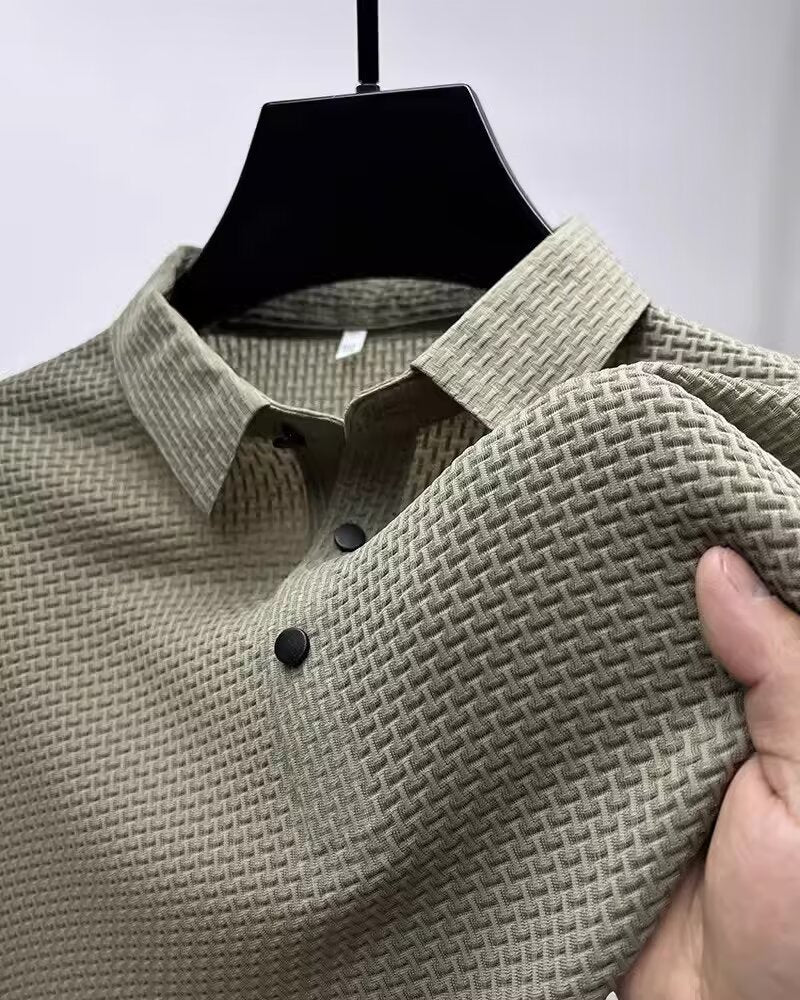 Casual Business Polo Heren | Korte Mouw Poloshirt