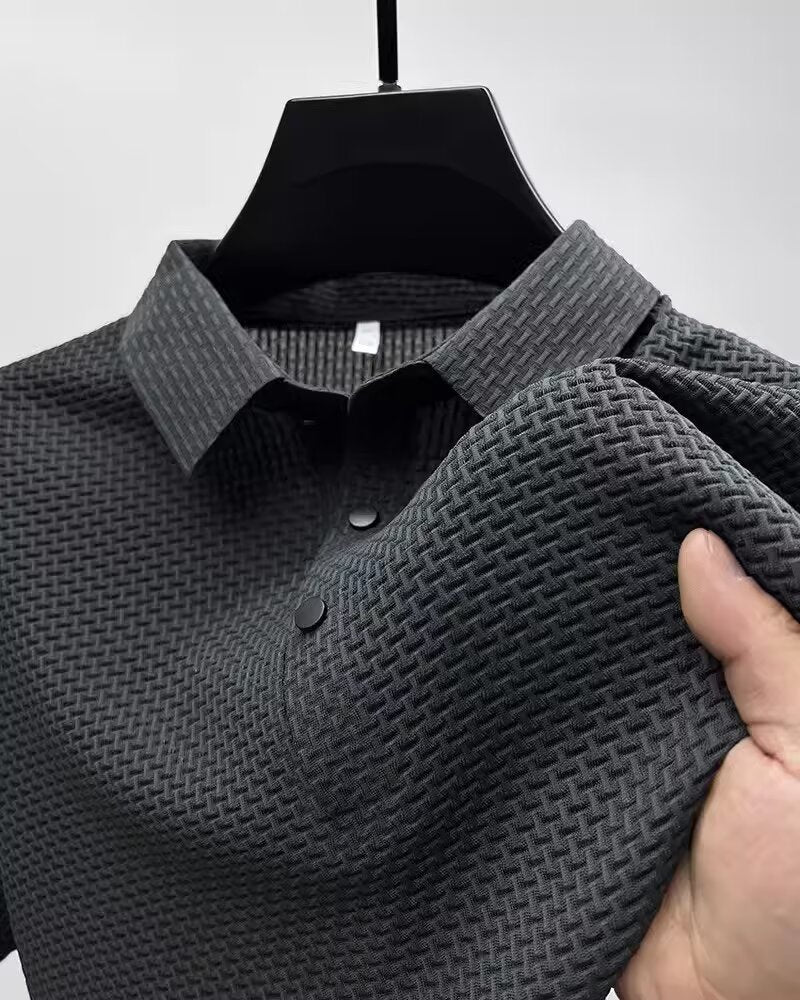 Casual Business Polo Heren | Korte Mouw Poloshirt