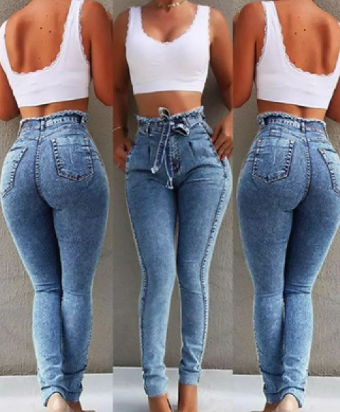 Fringed Jeans met Franjes | Boho Denim Dames