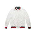 Heren Witte Pilot Baseballjas