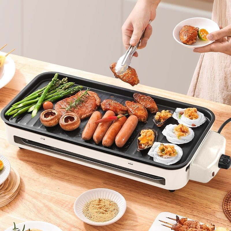 Indoor Electric Grill – Smokeless BBQ & Veelzijdig Koken