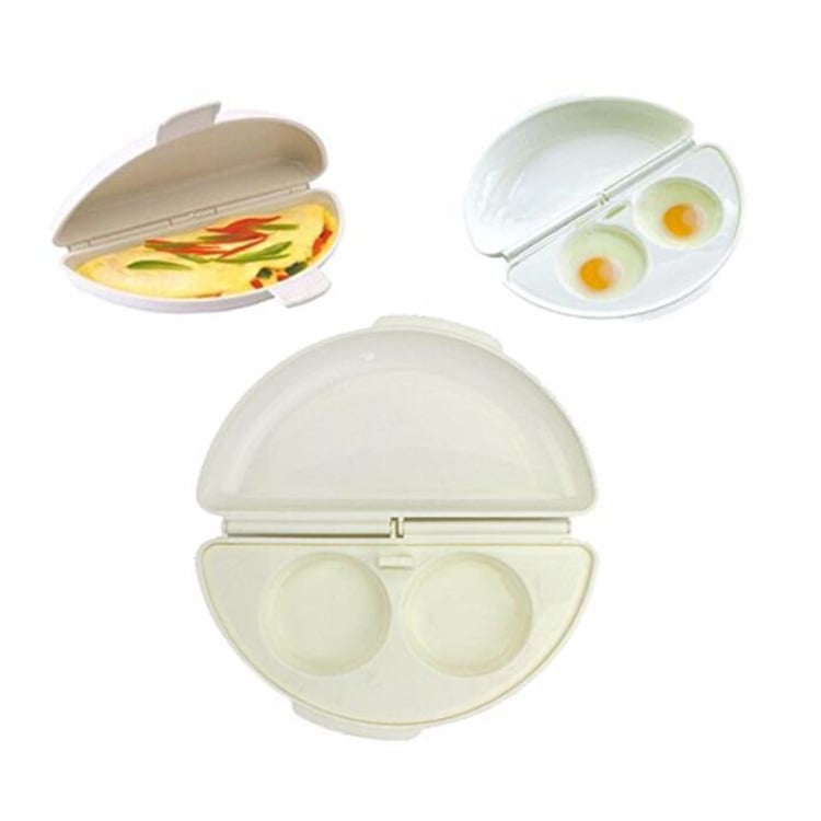Magnetron Ei Vormpje – Hartjes Omelet & Steamed Egg Maker