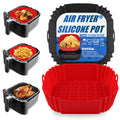 Silicone Air Fryer Liners – 2 Pack (8 inch)