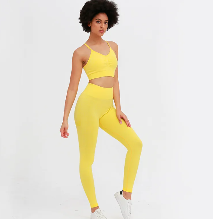 Naadloze Sculpting Yoga Legging – Hoge Taille